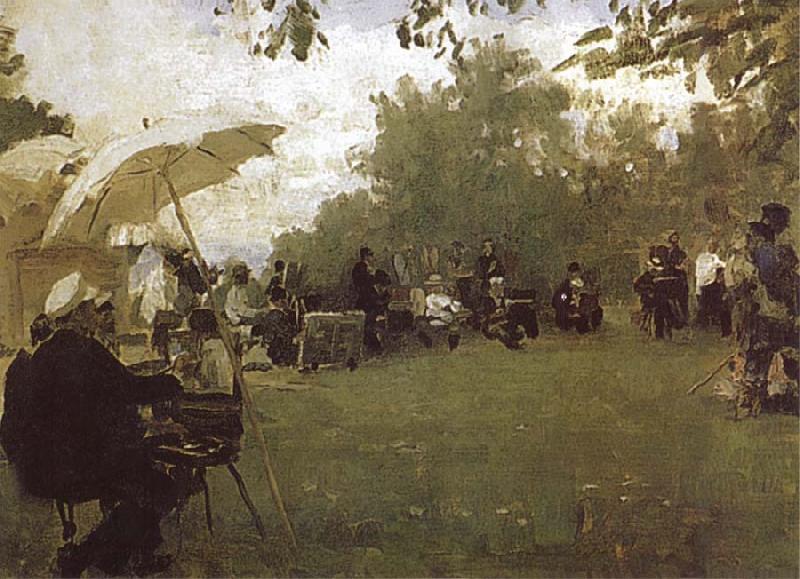 Ilya Repin At the Academy-s House in the Country china oil painting image